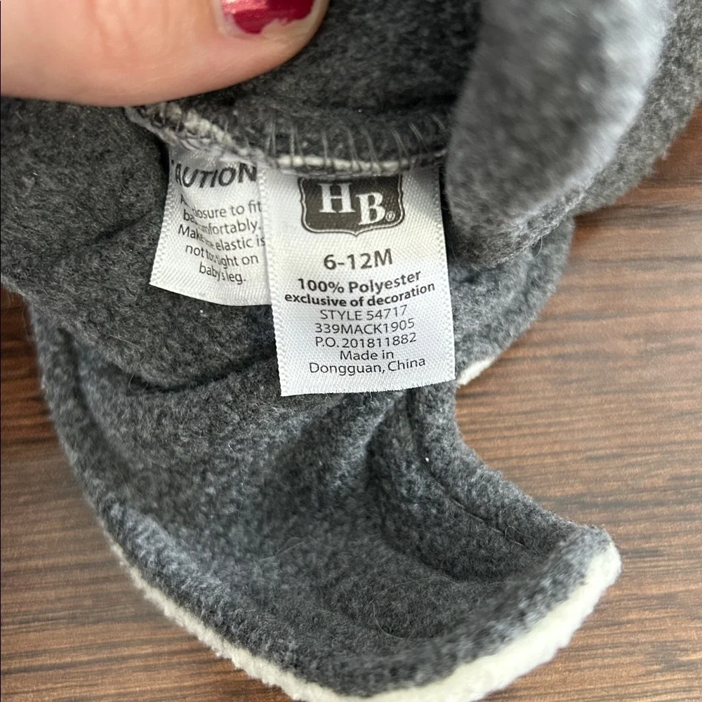 Hudson Baby Fleece Booties 6-12 Months | Baby Booties | Fleece Booties for Baby